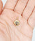 Pendentif Pendentif fleur antique en or rose 18k, saphir et diamants 58 Facettes A07609