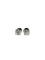18K white gold and diamond stud earrings 