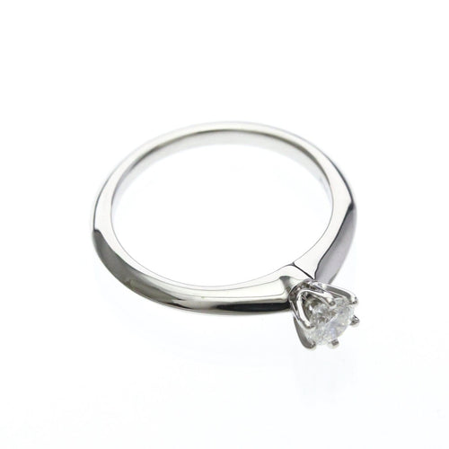 Bague 45 Tiffany & Co. - Bague solitaire en platine et diamant H/VS1 58 Facettes izogeqv6dw