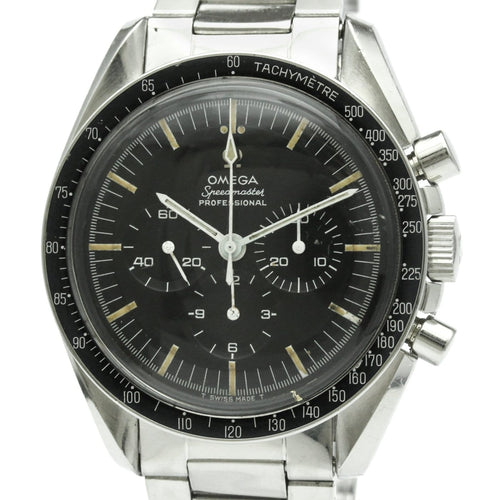 Montre Omega Speedmaster Professional Moonwatch - Montre chronographe en acier 58 Facettes flh6mkxapd