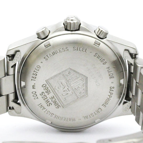 Montre Tag Heuer 2000 Professional - Montre chronographe en acier 58 Facettes wjzyior6ci