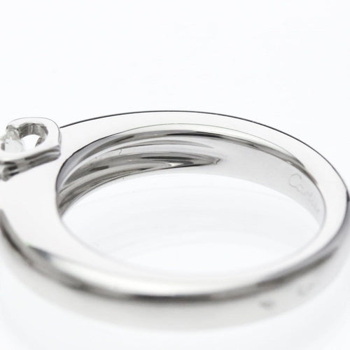 Bague 49 Cartier Ballerine - Bague solitaire en platine diamant D/VVS1 58 Facettes g1um7kljcr