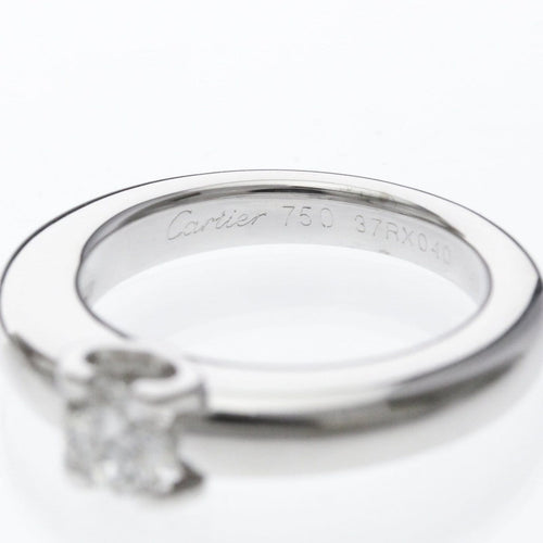 Bague 49 Cartier Ballerine - Bague solitaire en platine diamant D/VVS1 58 Facettes g1um7kljcr