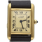 Cartier Tank Vermeil - Montre en plaqué or 58 Facettes MT43311
