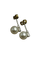 Boucles d'oreilles Roberto Borghesi - Boucles d'oreilles perle et diamants en or blanc et jaune 18K 58 Facettes