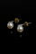 Boucles d'oreilles Roberto Borghesi - Boucles d'oreilles perle et diamants en or blanc et jaune 18K 58 Facettes