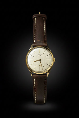 Montre Longines - Montre calibre 12.68Z en or 18 carats 58 Facettes