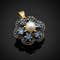 Pendentif Roberto Borghesi - Pendentif zaffirs, perle et diamants 58 Facettes