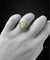 Bague 64.5 Bague marguerite - Opale arlequin et diamants en or jaune 18 carats 58 Facettes