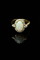 Bague Bague - opale arlequin et diamants en or jaune 58 Facettes