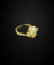 Bague 64.5 Bague marguerite - Opale arlequin et diamants en or jaune 18 carats 58 Facettes