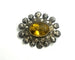 Broche Spilla soleil du XVIIIe siècle 58 Facettes