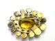 Broche Spilla soleil du XVIIIe siècle 58 Facettes