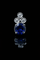 Boucles d'oreilles Orecchini pendenti - Zaffiri et diamants en or blanc 58 Facettes