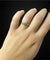 Bague Rivière Vintage - Bague en or jaune et diamants 58 Facettes