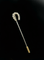 Spillone da cravatta austro-hongrois en or rose 14K et diamants 58 Facettes