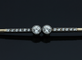Broche Spilla à barretta avec diamants 58 Facettes