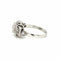 Bague 57 Art déco - Bague de fiançailles diamant en or blanc 18k 58 Facettes