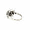 Bague 57 Art déco - Bague de fiançailles diamant en or blanc 18k 58 Facettes