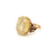 Bague 57 Vintage - Bague cocktail en or rose saphir et diamants 58 Facettes