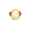 Bague 57 Vintage - Bague cocktail en or rose saphir et diamants 58 Facettes