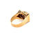 Bague 52 Art déco - Bague en or jaune 18 k diamants 58 Facettes