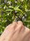 Bague 53 Solitaire - Bague en or jaune et blanc 18 k diamant coussin 58 Facettes
