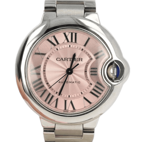 Cartier Ballon Bleu - Montre 33 mm automatique en acier 58 Facettes MT47803