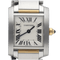 Cartier Tank Française - Montre PM en or jaune et acier 58 Facettes MT47910