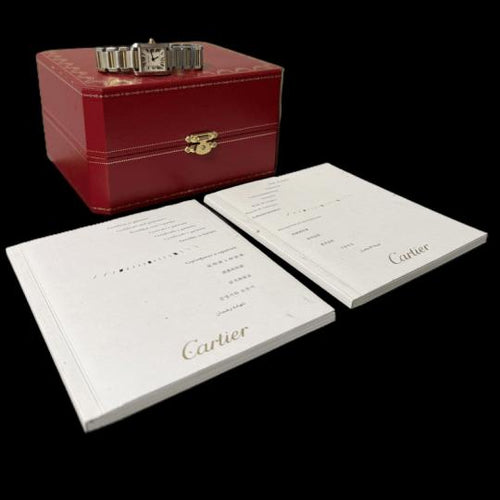 Cartier Tank Française - Montre PM en or jaune et acier 58 Facettes MT47950