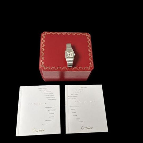 Cartier Santos Galbée - Montre en acier 58 Facettes MT47951