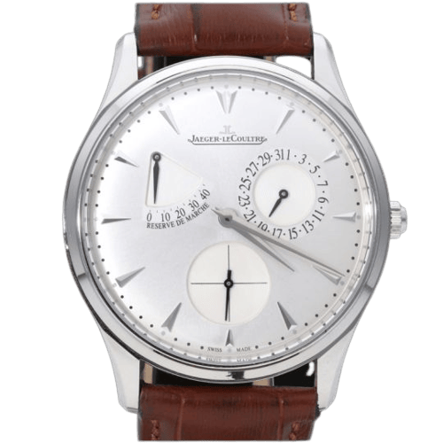 Jaeger-LeCoultre Master - Montre Ultra Thin Réserve de Marche en acier 58 Facettes MT47675