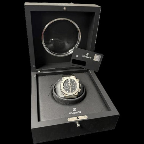Hublot Classic Fusion - Montre chronographe 45 mm en titane 58 Facettes MT47497