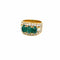 Bague Bulgari - Bague Trombino en or jaune, émeraudes et diamants 58 Facettes