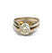 54 Bague en or blanc 18 ct et diamants 58 Facettes 997/26 M