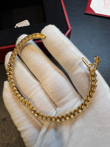 Cartier Clash - Bracelet moyen modèle en or jaune 18 carats 58 Facettes Cartier