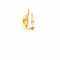 Boucles d'oreilles Tiffany & Co. Elsa Peretti - Boucles d'oreilles Open Heart en or jaune 18k 58 Facettes