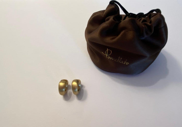 Pomellato Vintage - Boucles d'oreilles en or jaune satiné 58 Facettes AZ-PG-O.9112/O/PLF