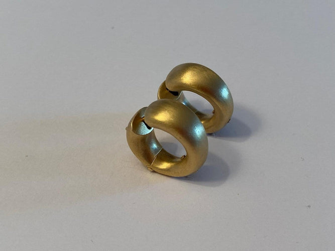 Pomellato Vintage - Boucles d'oreilles en or jaune satiné 58 Facettes AZ-PG-O.9112/O/PLF