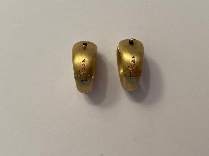 Pomellato Vintage - Boucles d'oreilles en or jaune satiné 58 Facettes AZ-PG-O.9112/O/PLF