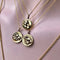 Pendentif Cute as a Button - Pendentif lapin en or 14K et rubis 58 Facettes