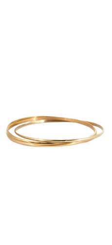 Bracelet trois ors en or 750 58 Facettes Bracelet
