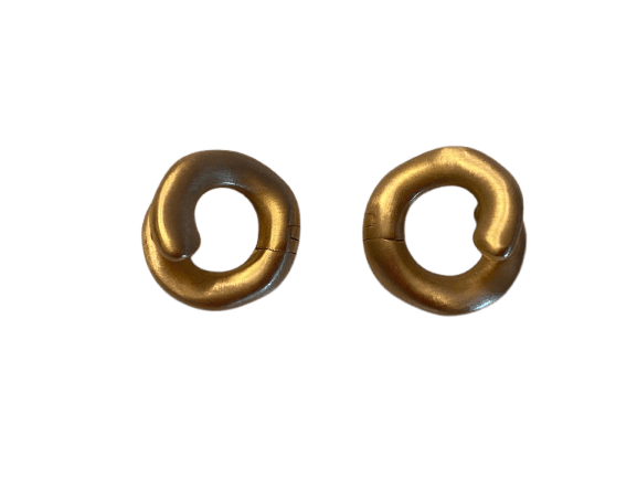 Pomellato - Boucles d'oreilles vintage en or rose satiné 58 Facettes AZ-PG-265027