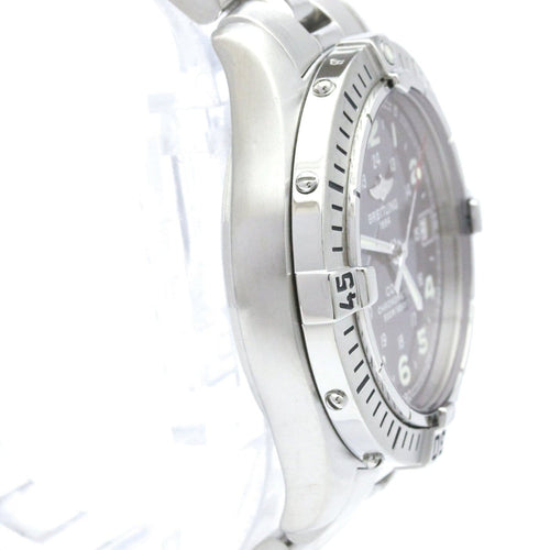 Breitling Colt Uhr - Quarz-Chronographenuhr aus Edelstahl 58 Facettes m1ig8inxwc