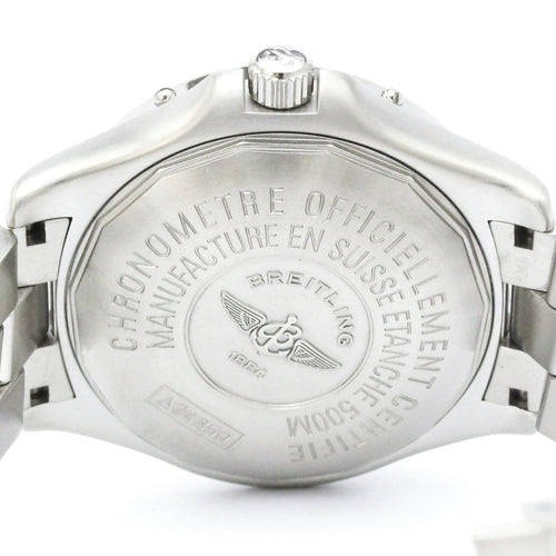 Breitling Colt Uhr - Quarz-Chronographenuhr aus Edelstahl 58 Facettes m1ig8inxwc