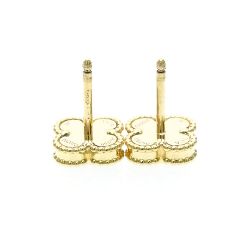 Van Cleef & Arpels-örhängen Sweet Alhambra - Örhängen i gult guld och onyx 58 Facettes gi1skk1xdw