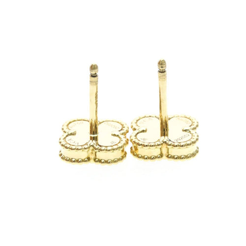 Van Cleef & Arpels-örhängen Sweet Alhambra - Örhängen i gult guld och onyx 58 Facettes gi1skk1xdw