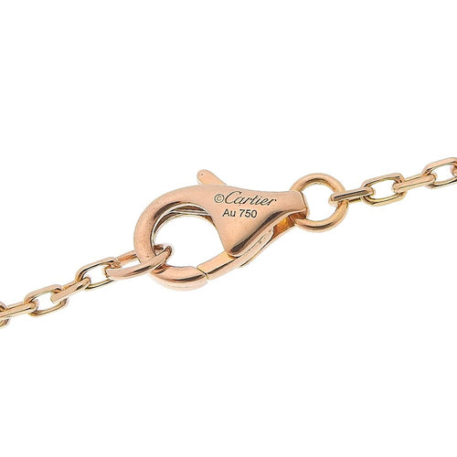 Kaulakoru Cartier Love Interlocking - 18K ruusukultainen kaulakoru ja timantit 58 Facettes lblvx3vjzf