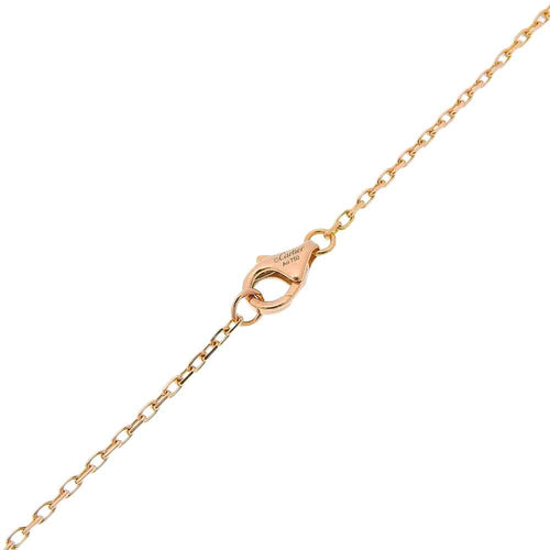 Kaulakoru Cartier Love Interlocking - 18K ruusukultainen kaulakoru ja timantit 58 Facettes lblvx3vjzf