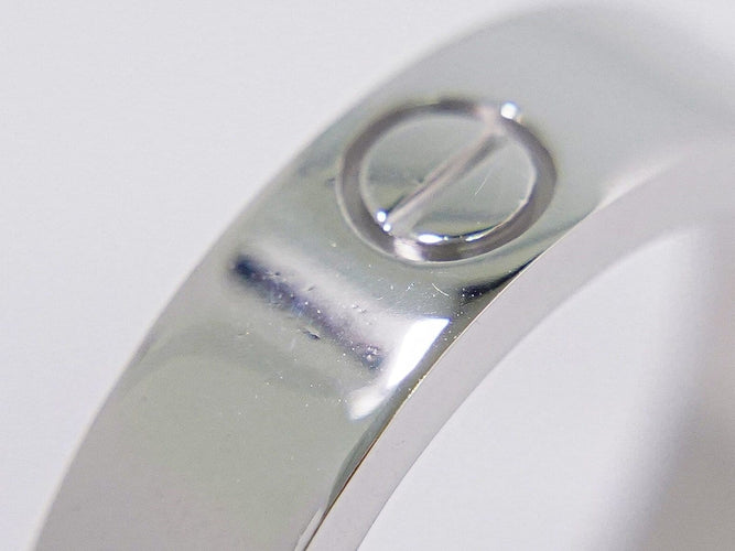 Bague 58 Cartier Love - Alliance en or blanc 18K et diamant 58 Facettes s6f9q0m761